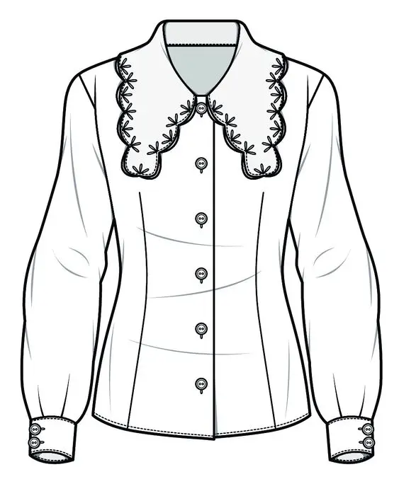 Oem Odm Clothing Manufacturer Clothes Design Custom Made Women Shirts Customized Women Chiffon Shirts Custom Women Blouse