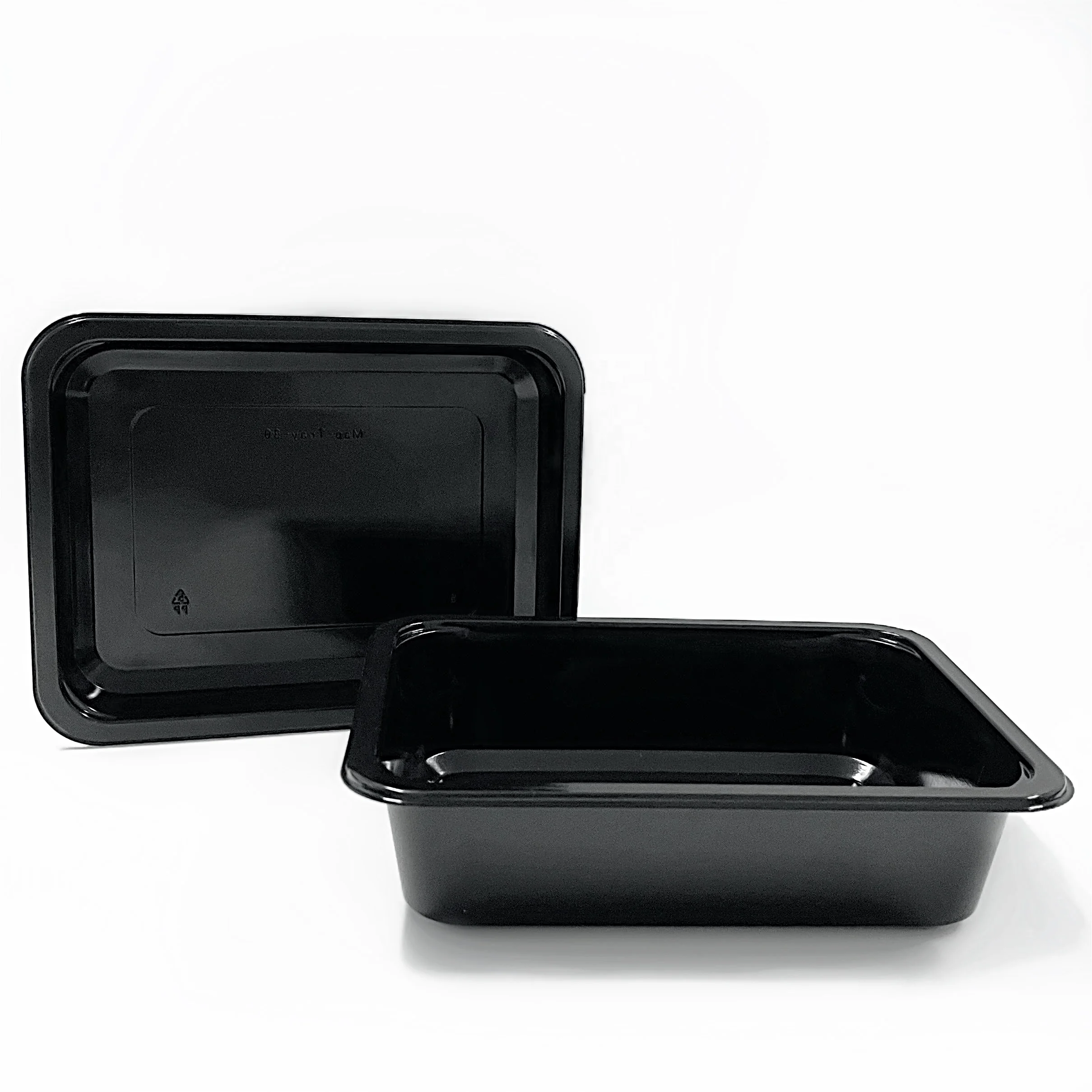 Wholesale MAP EVOH Black PP Disposable Plastic Frozen Fresh Food Packaging Trays For Meat Food Tray Packaging Container