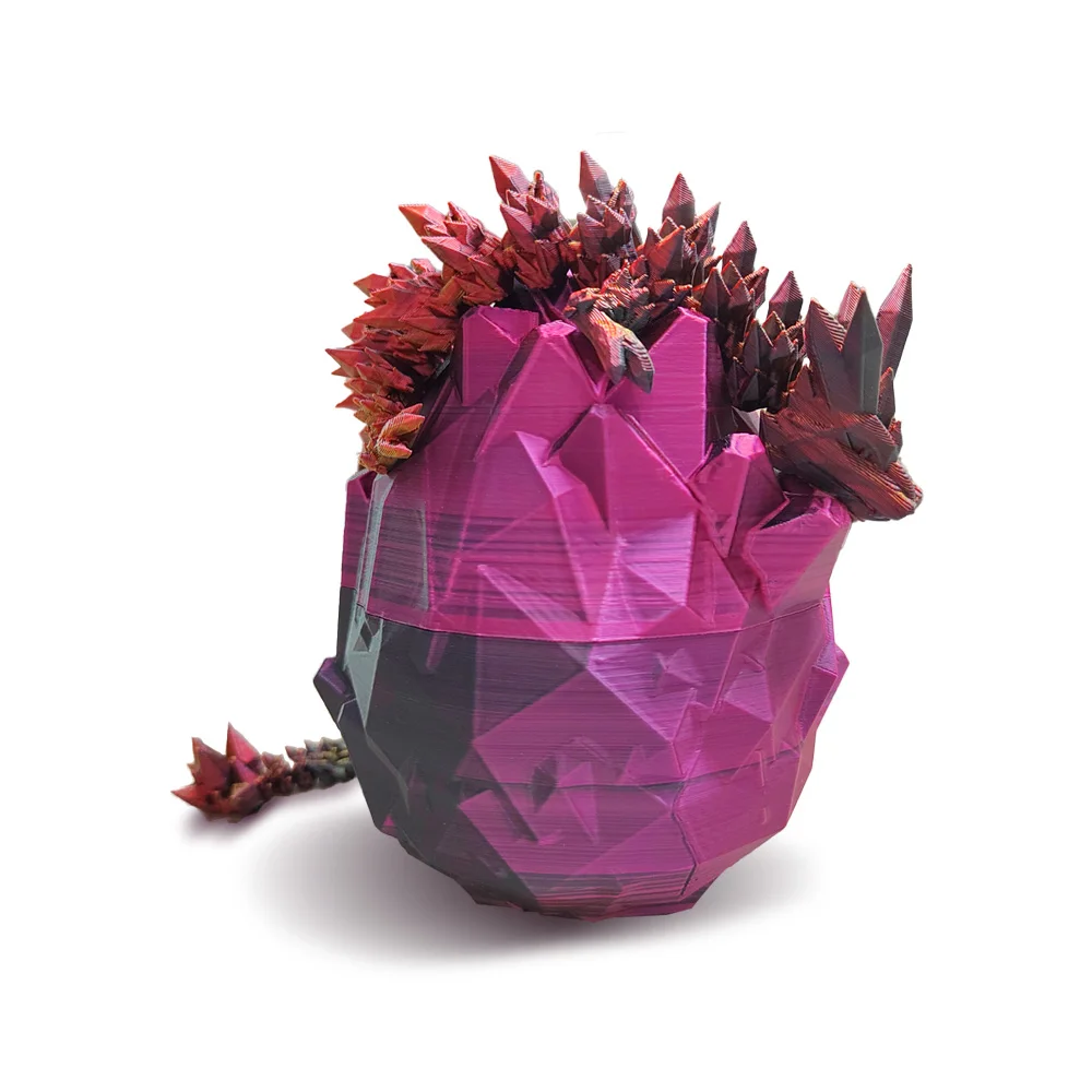High-quality dragon eggshell simulation dragon-shaped mythical creature zodiac ornaments ornaments toys