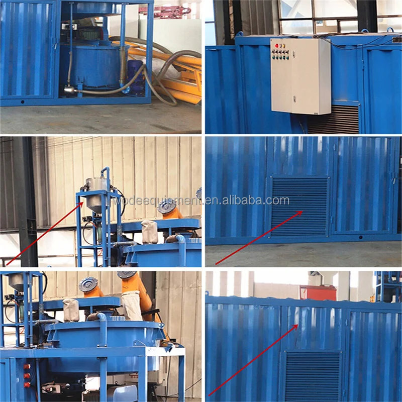 HWF60A lightweight concrete work station Foam concrete backfill with mixer cement foam equipment