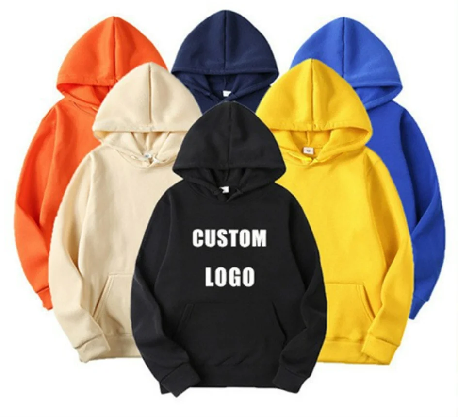 100% Cotton Unisex Heavyweight Pullover Drop Shoulder Wholesale Mens French Terry OEM Custom Logo Hoodies Men