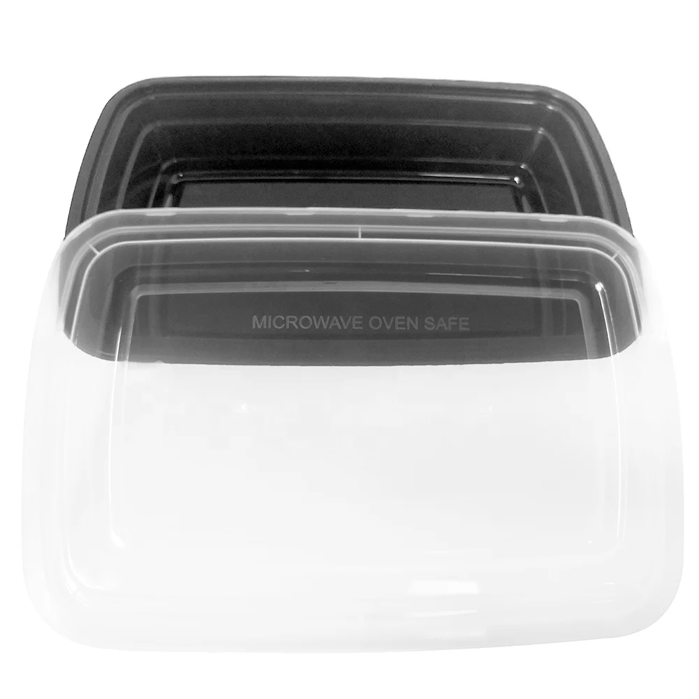 38oz Eco Friendly Disposable Bento Box, Kitchen Meal Prep Food Containers Box*