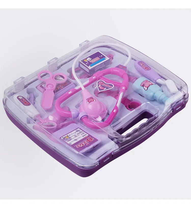 2023 new baby Suitcase Doctor Toys Pretend Play  Briefcase Playing Doctor Toy Set    Medicine Box  Toys