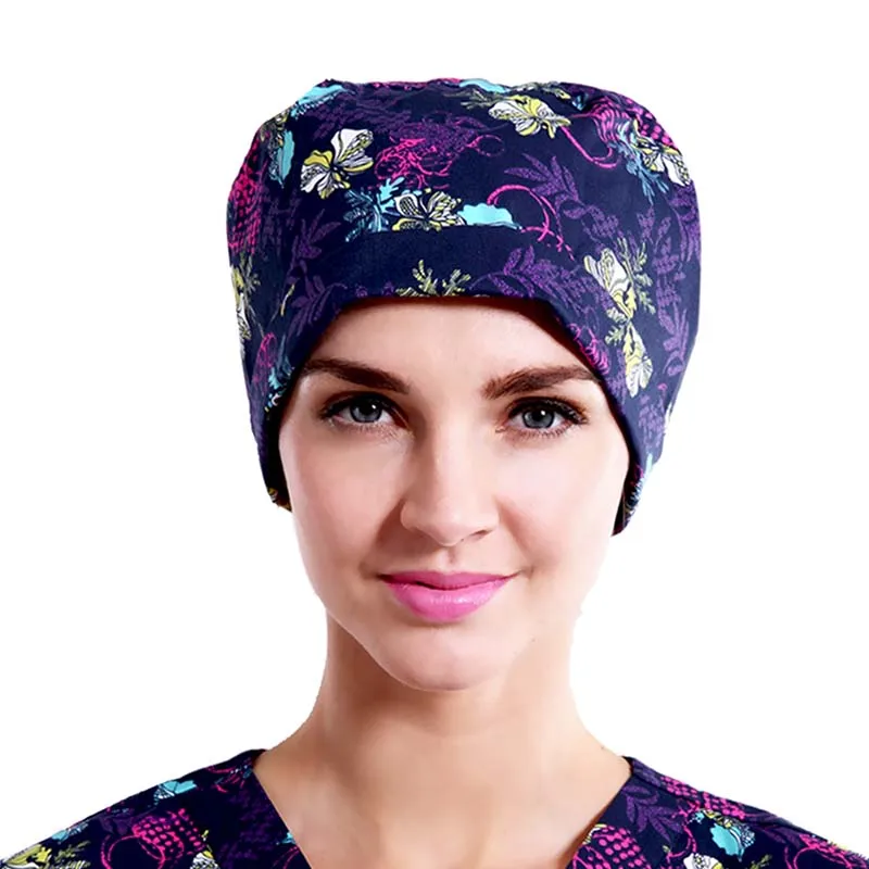ANNO высококачественные медицинские хирургические шапочки для стоматологов и врачей скраб домашних животных Регулируемый хлопок