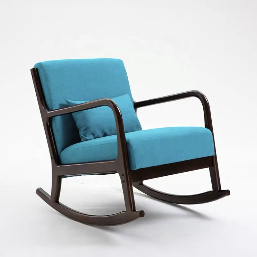 
Rocking chair Solid wood single sofa chair Tatami 