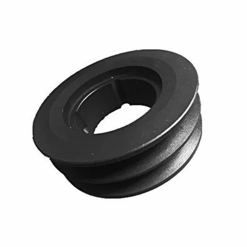 Custom High Two Slot Heat Resistance Cast Iron V Groove Belt Pulley Wheel
