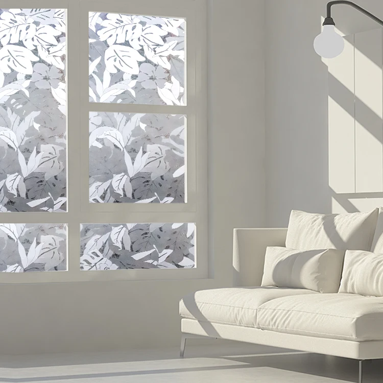 Waterproof Decorative Privacy Removable China Static Cling Window Film