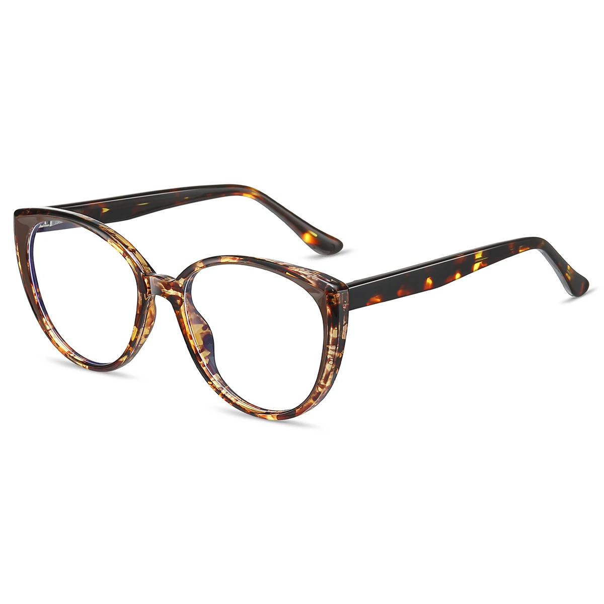 Custom Logo TR90 Women Eyeglasses Frame Acetate Temple Optical Glasses Designer Eyewear