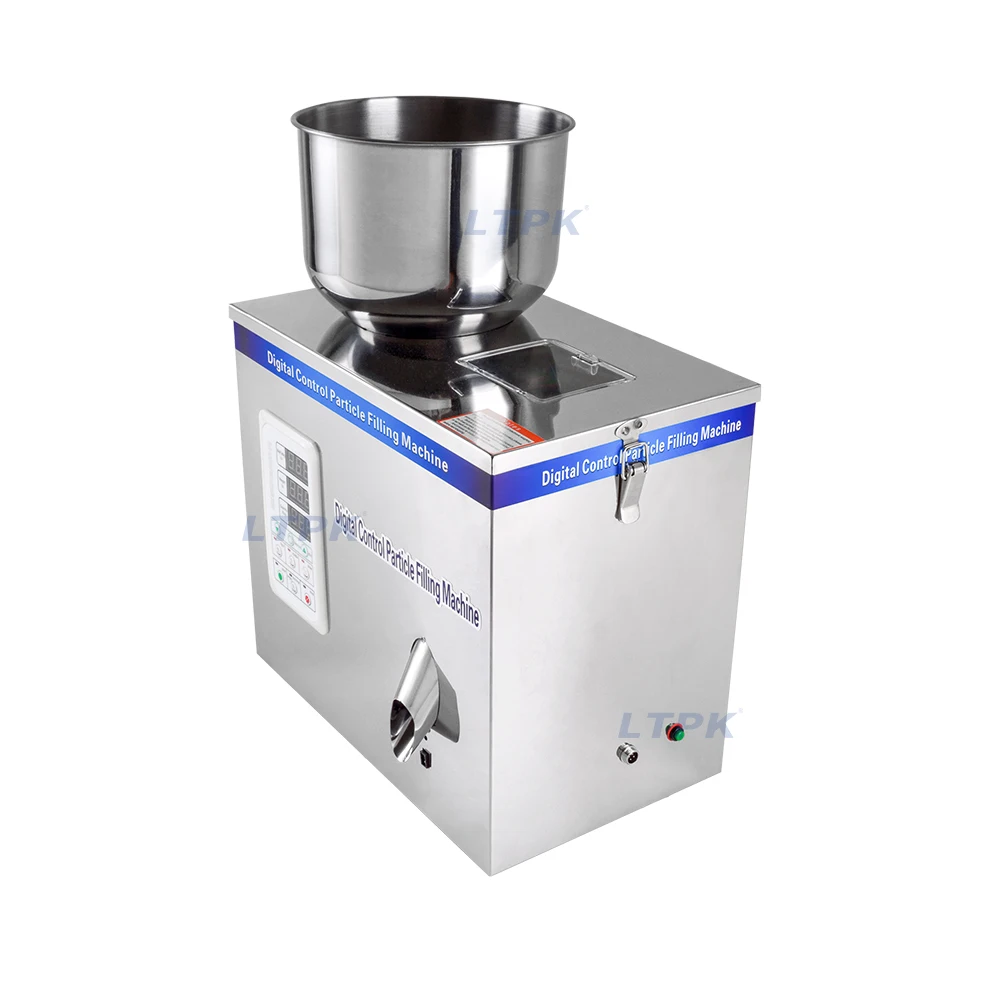 LT-W25 Semi Automatic 25g Seeds Grain Spices Powder Granule Weighing and Filling Machine