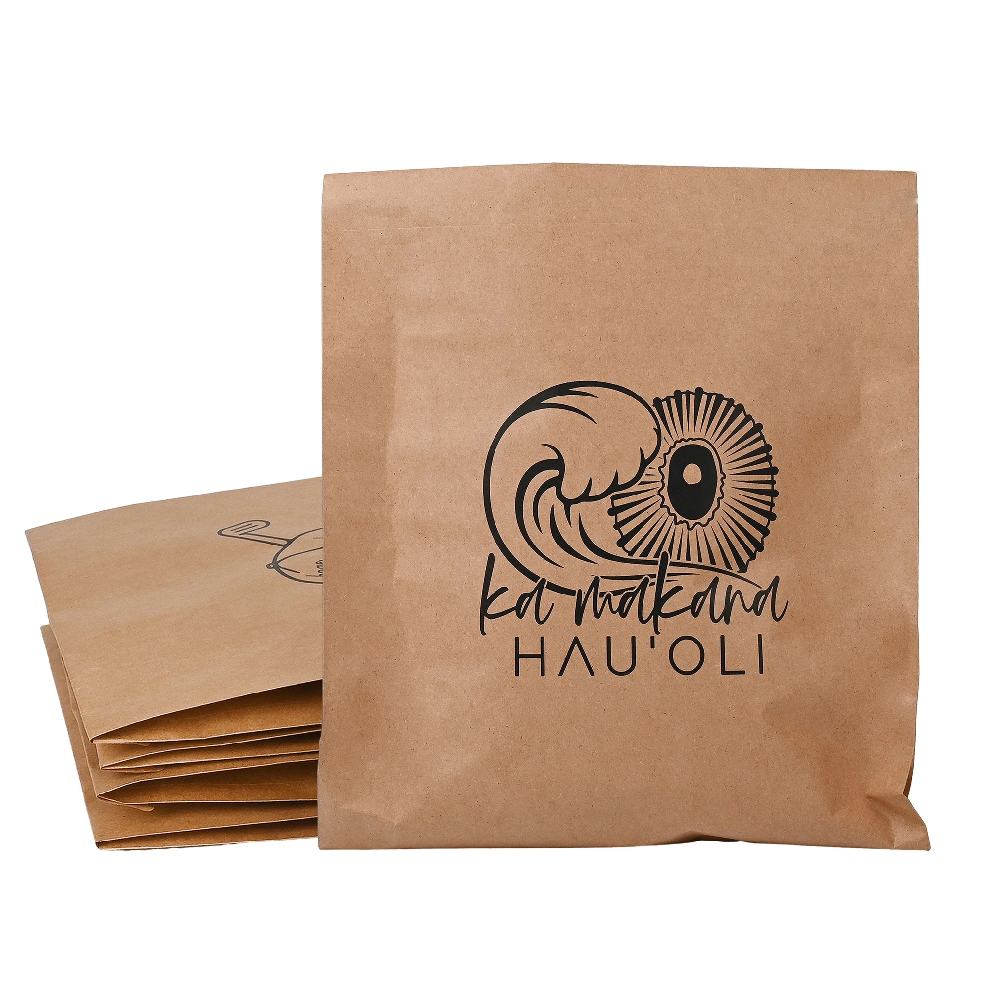 Recyclable Custom Logo Printed Double Self Seal Kraft Paper Mailer Courier Bag Expandable Envelope Mailing Shipping Mailers