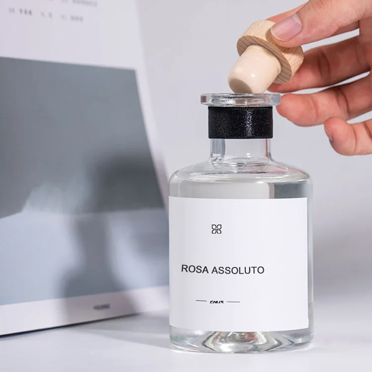 CNUS 180ml Scent Air Fresh Reed Diffuser Pure Wsterless Essential Oil Machine Flavors Reed Diffuser