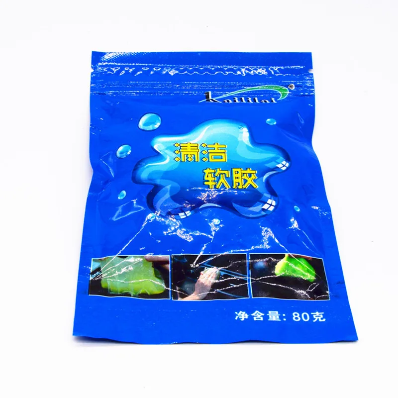 Cleaning Gel Universal Dust Cleaner Keyboard Car Gap Cleaning Gel, 80G Car Cleaning Gel