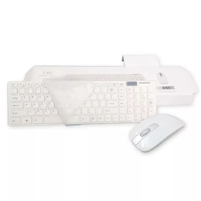 Ameely 2,4G тонкая беспроводная клавиатура и мышь