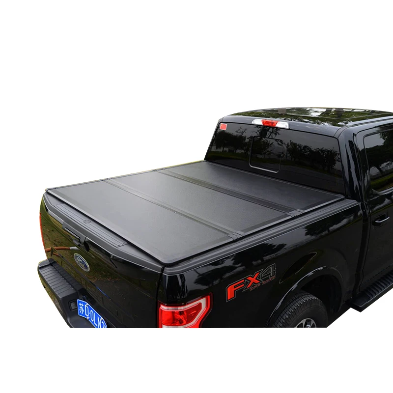 
Truck Accessories Hard Tri-Fold tonneau Cover Pickup Truck Bed Covers Fit For Ford 