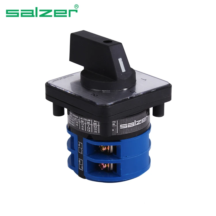  Переключатели Salzer Cam SA32 3-2 1-0-2 2pole 32A (одобрено TUV CE и