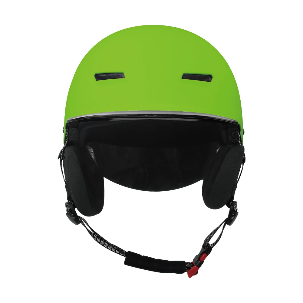 
CE EN1077 integrally-molded snowboard hat brim manufacture oakey snow boarding helmet 