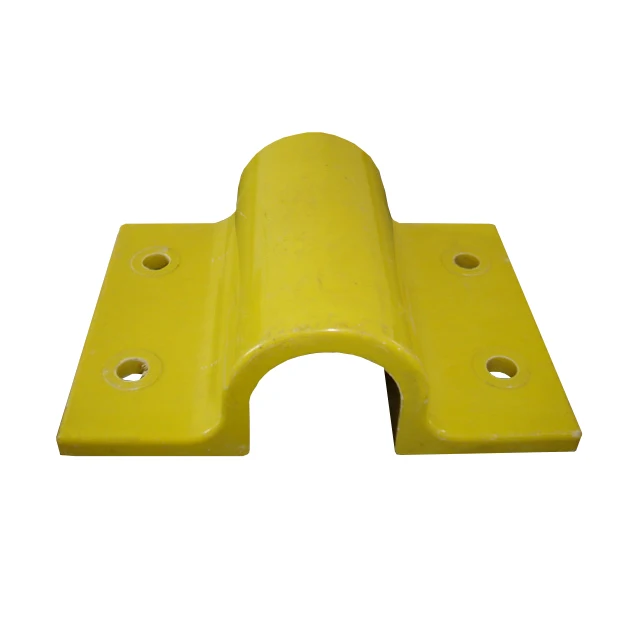 Rust Proof FRP GRP Fiberglass Handrail Fittings Fence Pipe Connector Square Tube Cross Corner