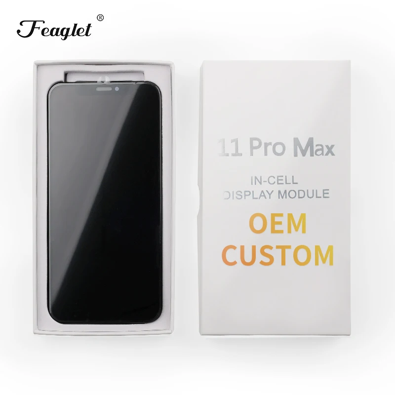 Feaglet Brand 12 Years Factory Wholesale High Quality Mobile LCD Touch Screen for iPhone X Xr Xs Xsmax 11 12 13 Pro max