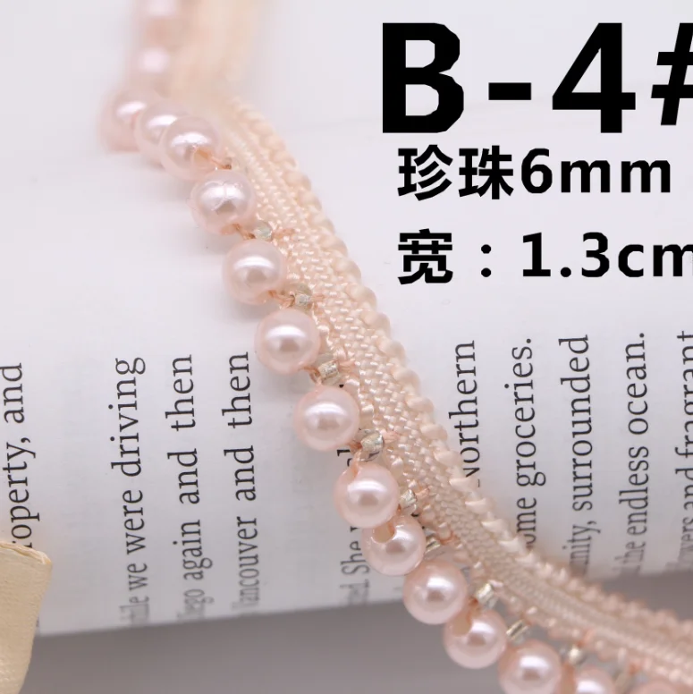 Элегантное Белое Жемчужное Кружево, индийская отделка из ткани, свадебная отделка для украшения