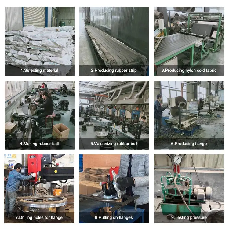 Factory Price Recruiting Agents Flexible Single Sphere Lastik Eklem Rubber Expansion Joint with PN16 Flange