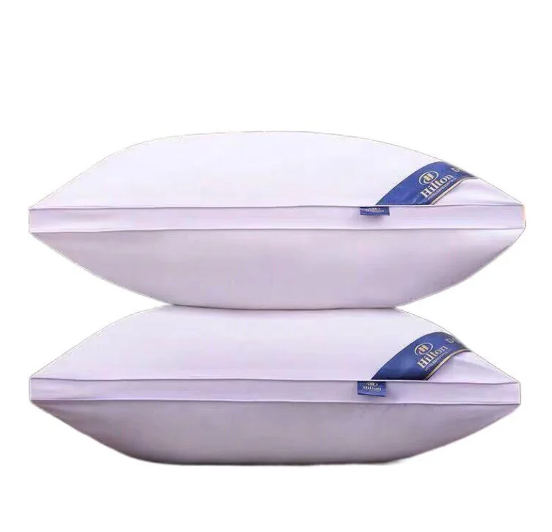 Hilton Hotel five-star Hotel Apartment Pillow core Feather Velvet Pillow core Protection Cervical Single Pillow