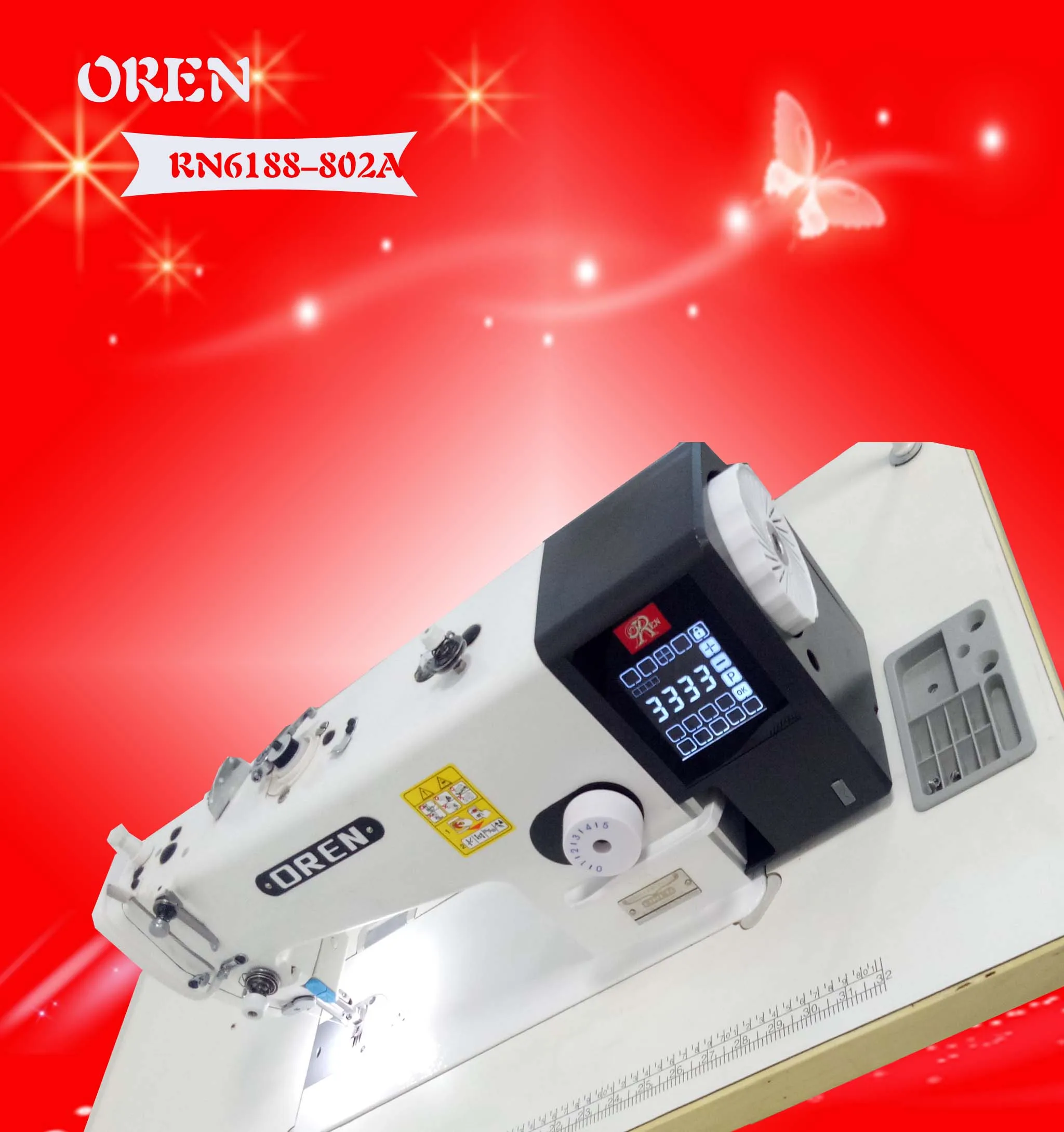 RN6188-802 Thick and thin material computer flat sewing machine Sexy Lingerie Sewing