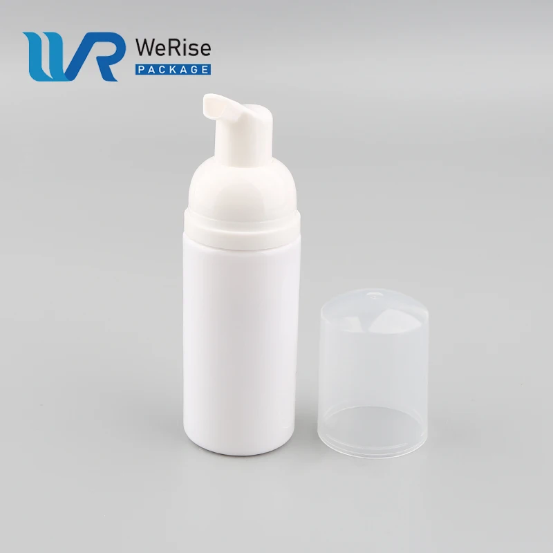 Guaranteed Quality 30mm white frosted foaming soap pump frosted foam pump luxury foam pump