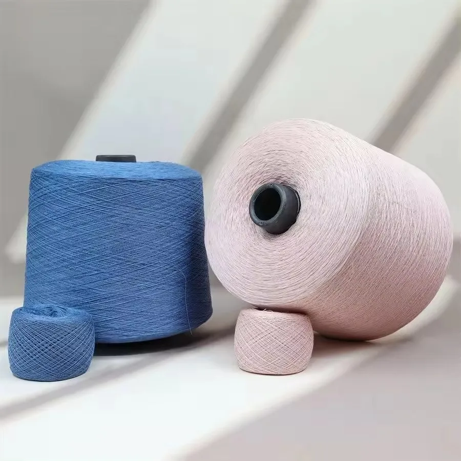 Best Sellers tencel cone yarn tencel 75% 25% cotton yarn crochet set with yarn