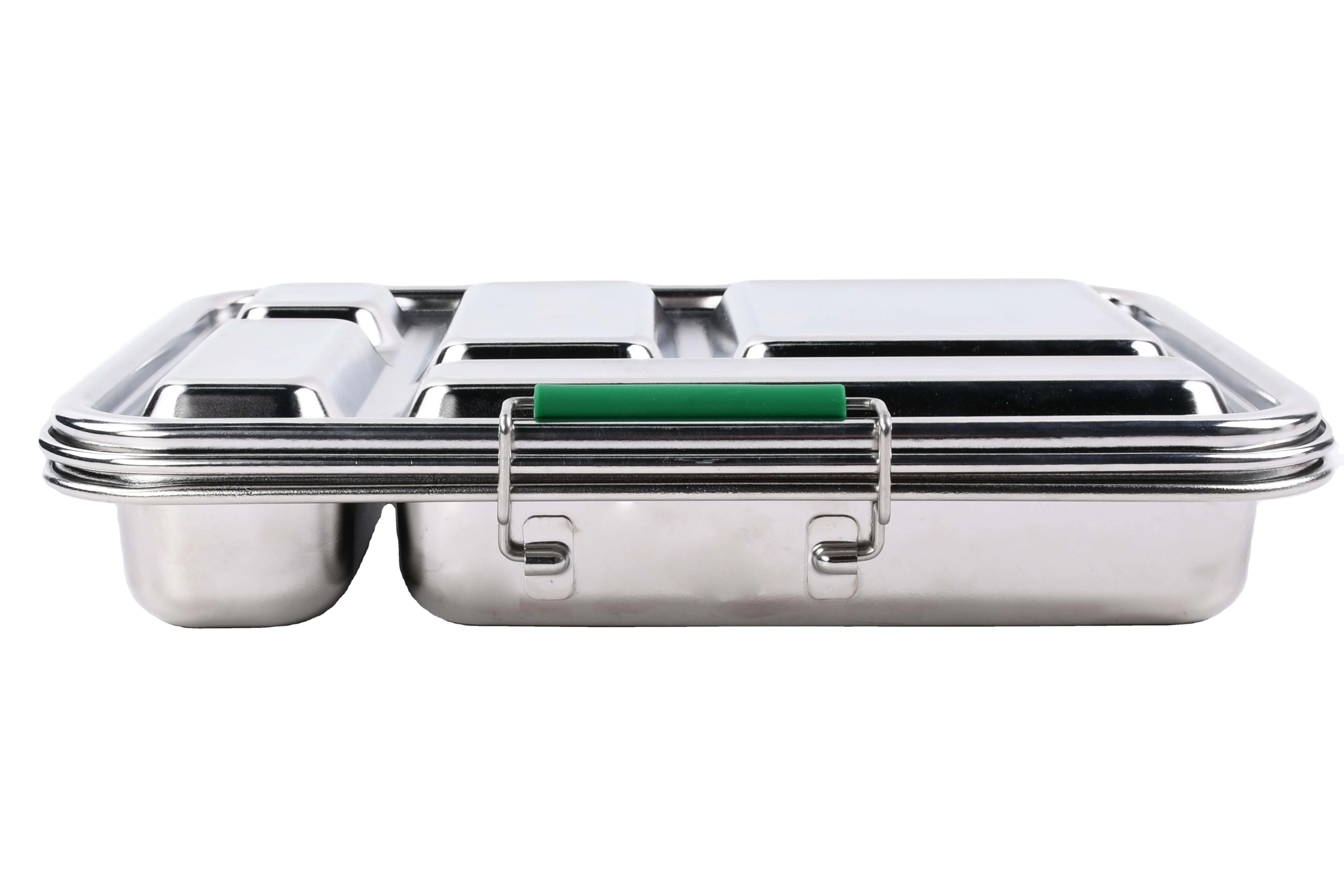 Aohea 304 SS bento для детей металлическая коробка завтрака жесткая оболочка