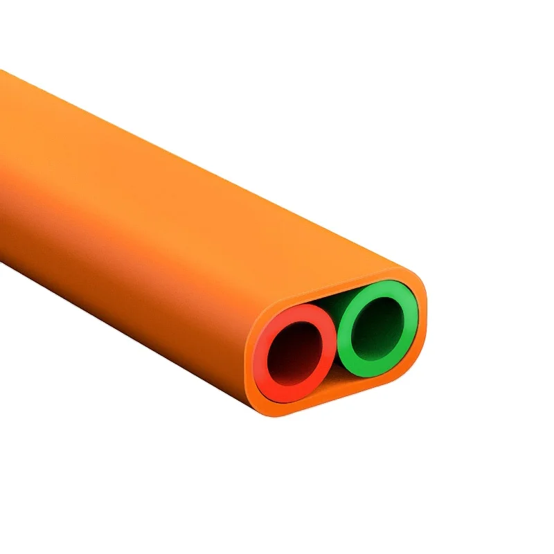 China Durable For 2 Square Way HDPE Microduct Tube Bundle For Air Blowing Fiber Optical Cable microduct fiber optic cable