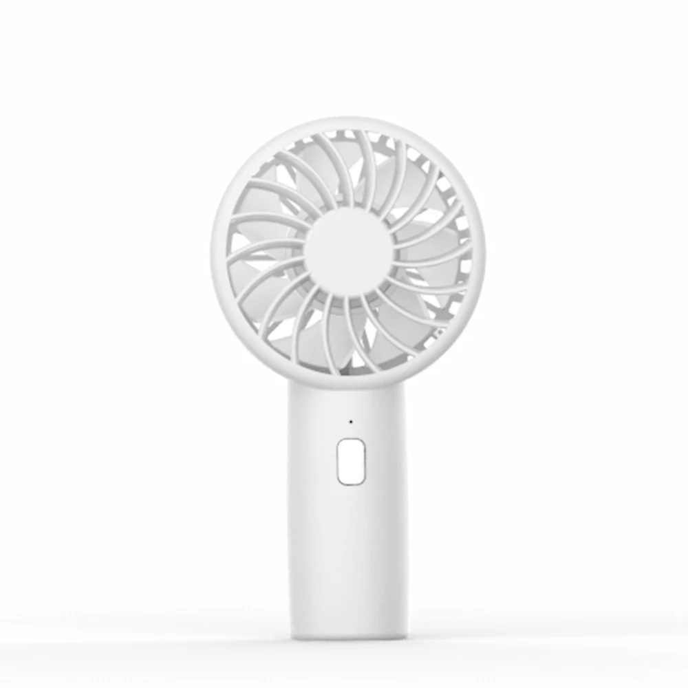 
white personalized silk portable usb hand fan  (62371812103)