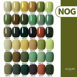 18 Colors Fur Velvet Gel Nail Polish Kit Elegant Goddess 6 Colors with Base and Top Coat Set