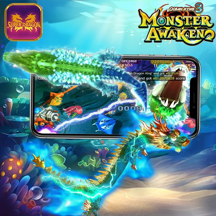 Newest exclusive Supplier hot sales fish game Super dragon software mobile fish game platform for sales