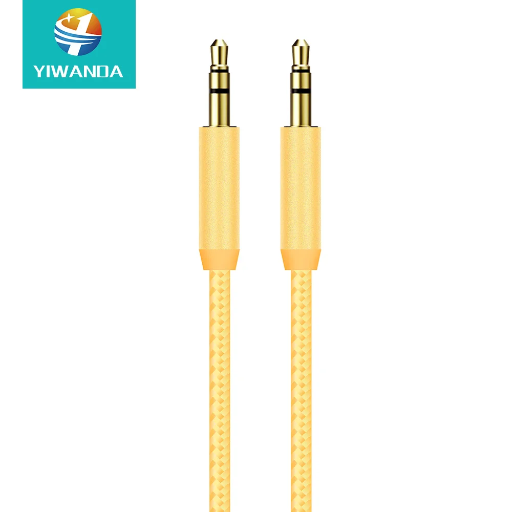 Jack 3.5mm Audio Extension Cable Wire Gold-Plated Aux Cord AUX Cable AUX 3.5 mm Car 3.5mm Audio Cable