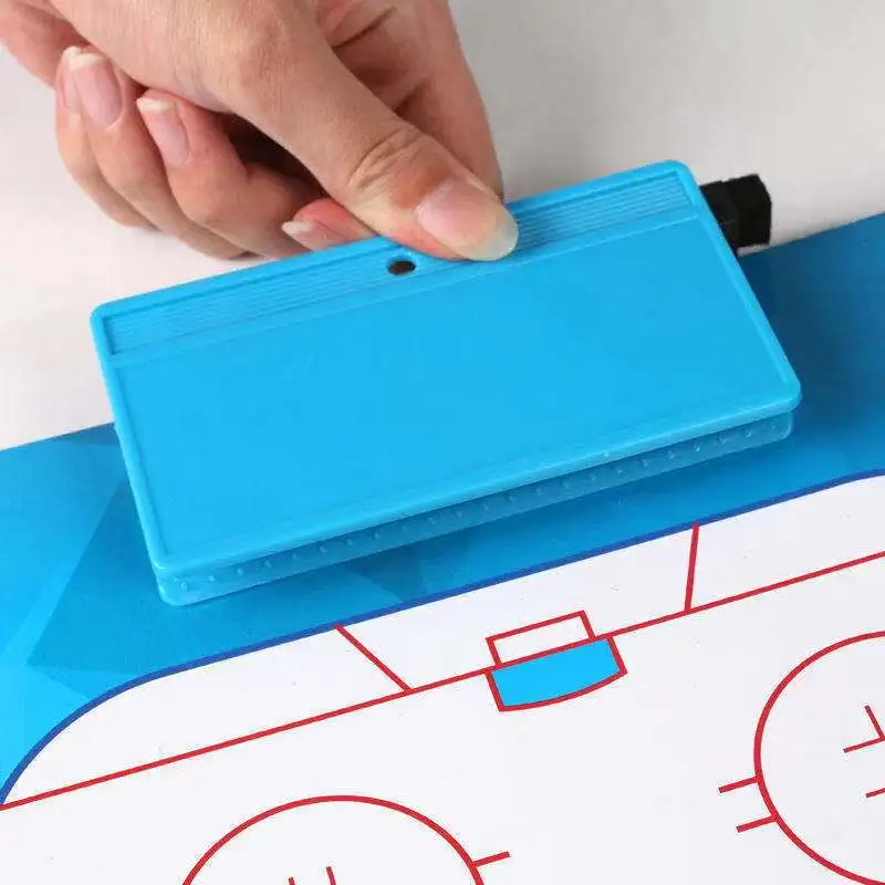 High-quality Tactical Analysis Pocket Hockey Coach Board Magnetic Indoor Field Coaching Hockey Board