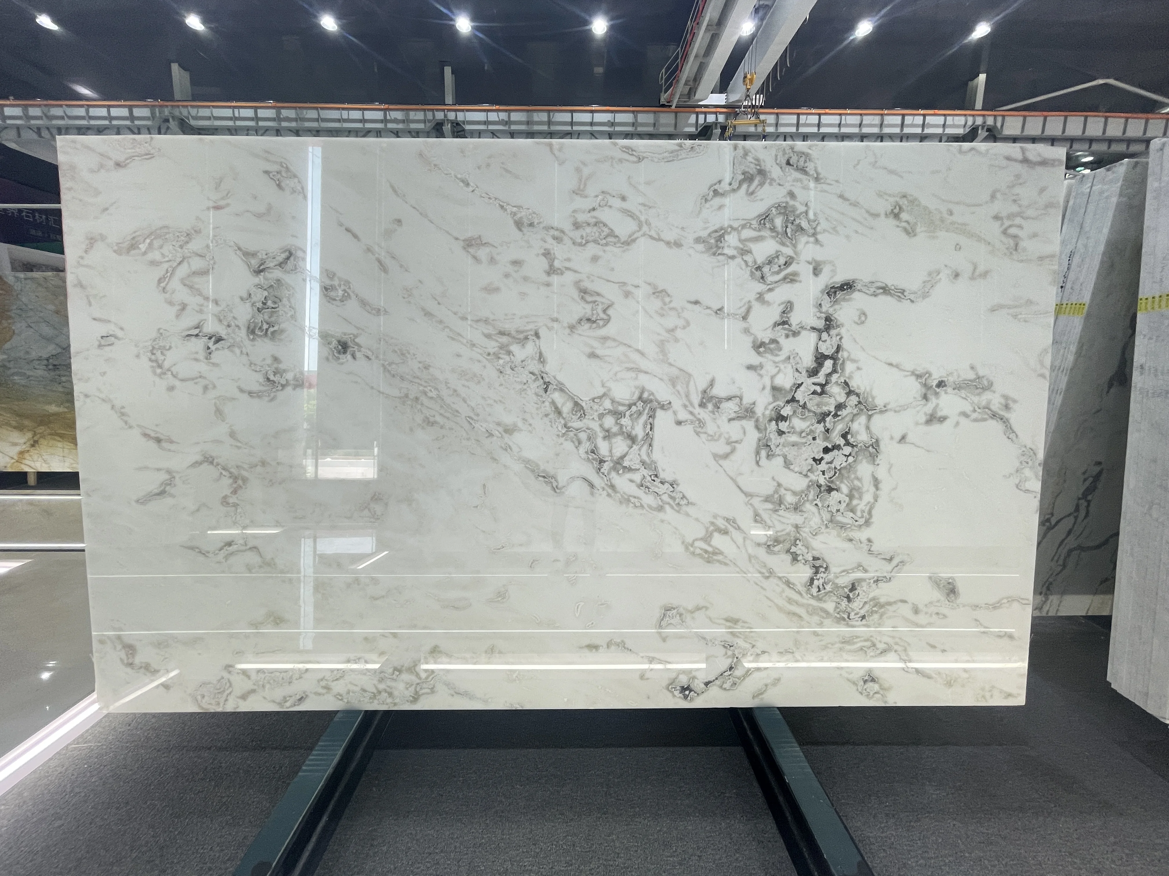 Chinese New Marmara White Marble Stone Slab Flooring Wall Tiles Design