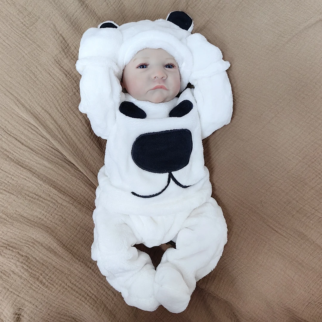 Eco-Friendly Vinyl Baby Doll Bebe Reborn Handmade Realistic Lifelike Newborn Doll for Gifts