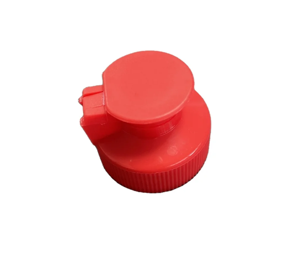 JINTIAN  Supply Plastic Flip Cap Red 28/400 Bottle Cover For Cleaning Products