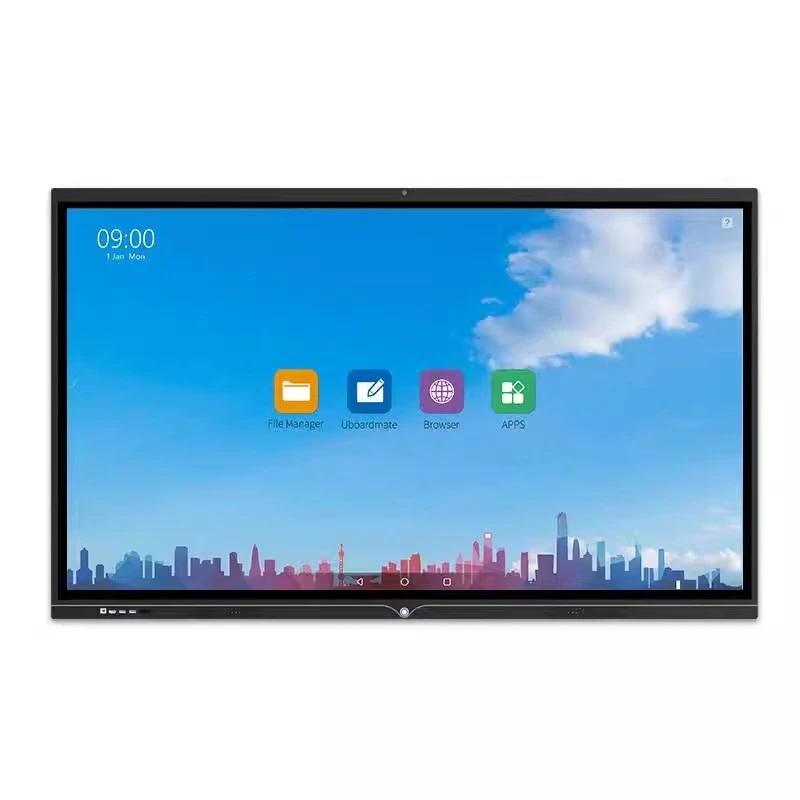 86 Inch Ultra HD 4K LED Interactive Touch Screen Monitor LCD Smart Board TV With PC All In One