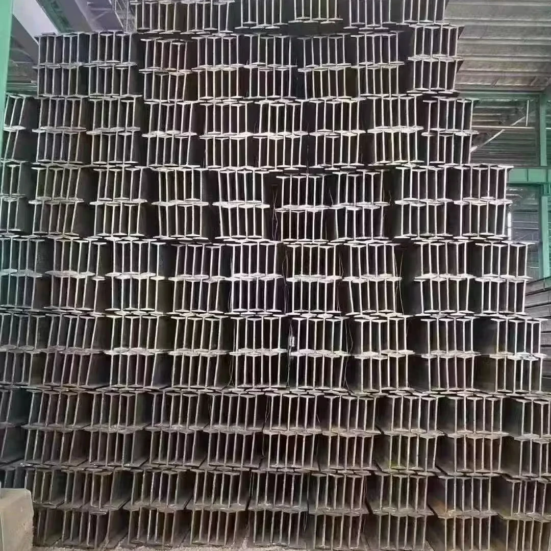 Изготовленный на заказ Q235 стальная балка металлическая конструкционная H ASTM стандартная углеродистая сталь балки режущая Перфорационная Сварка прямой поставщик