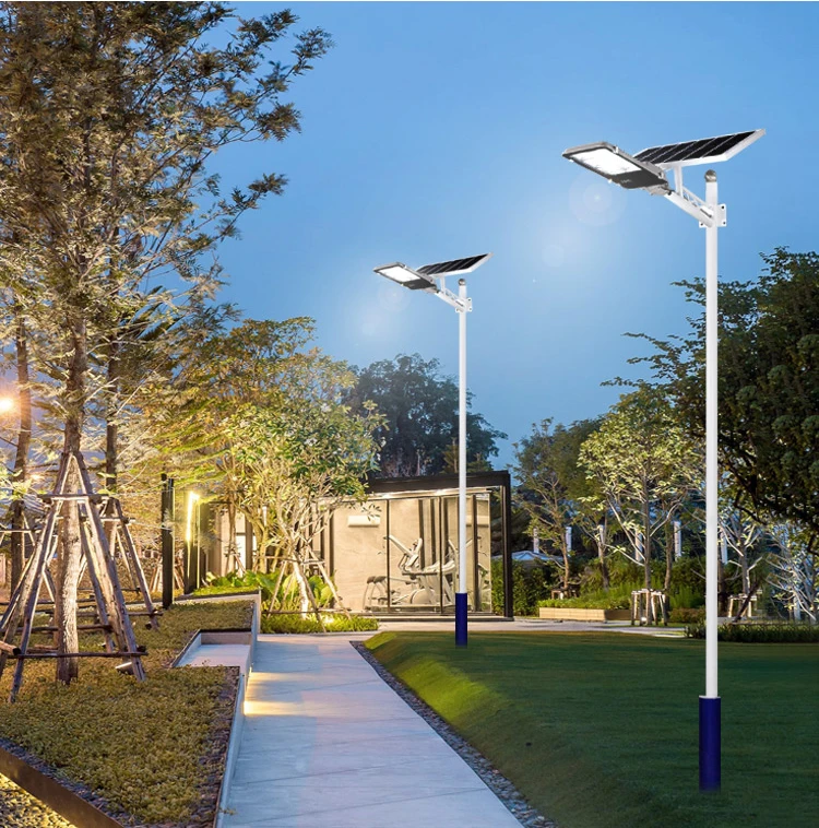 500 w led solar street light with solar sensor and 24 w solar led street light raw materials  street lamp