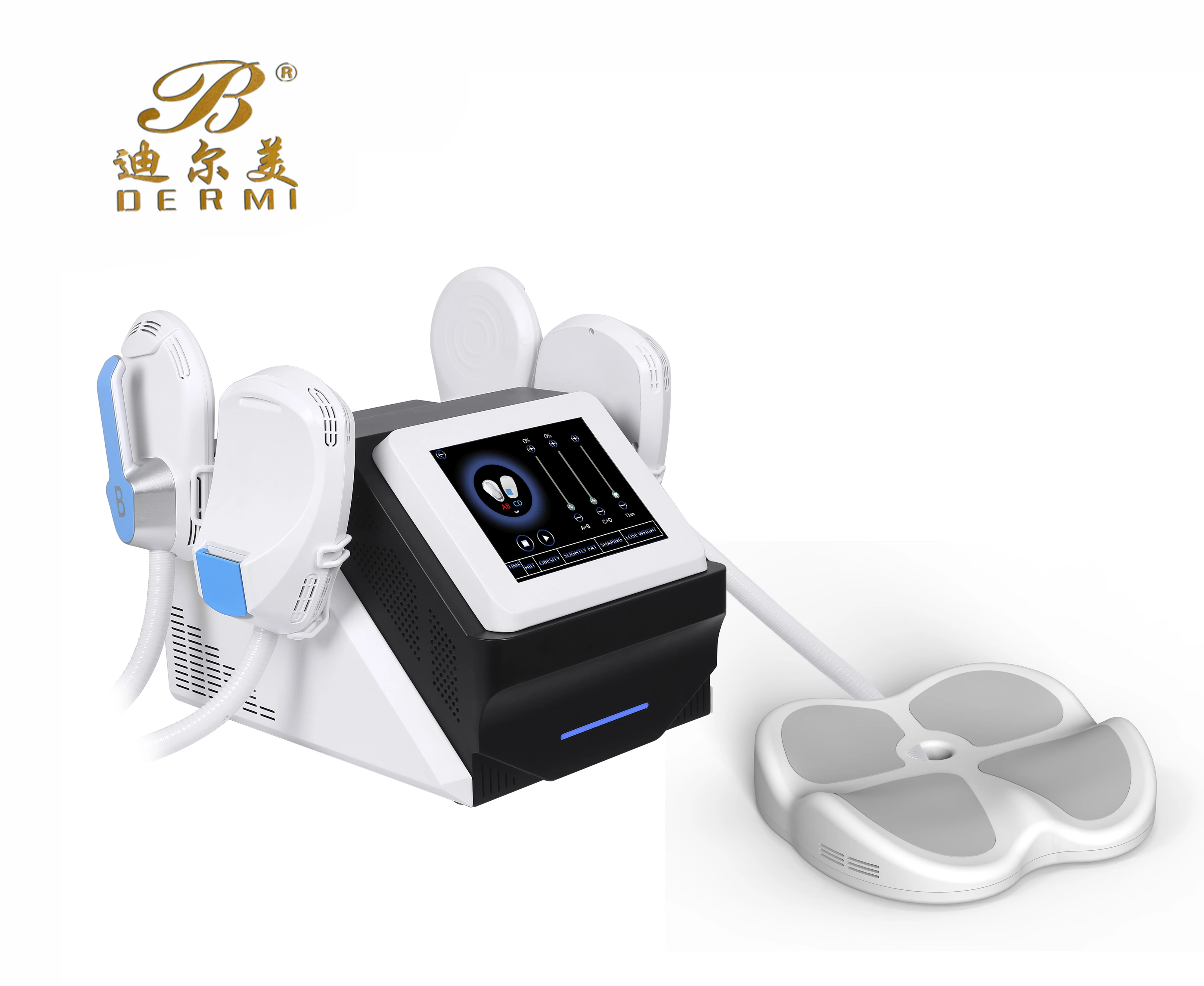 5 handles Desktop Magnetic force body shaping muscle Help hip muscle movement  weight reduction anti cellulite body slimming