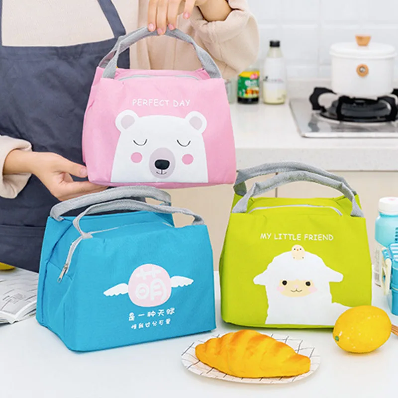 Heat/cold Insulation Bag Baby Food Milk Bottle Storage Insulation lunch Bags Waterproof Oxford Kids Food Bag