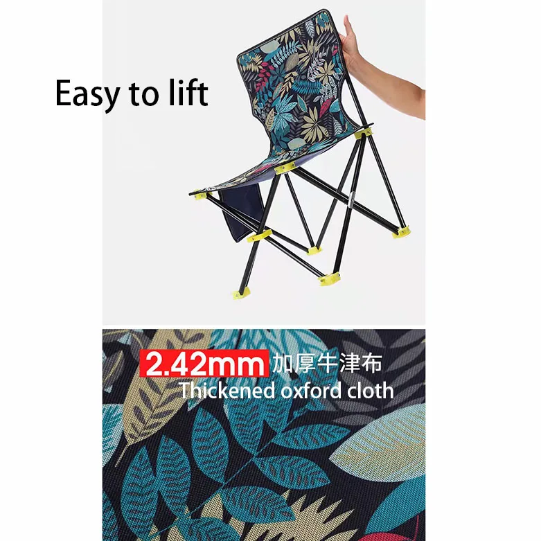 Outdoor heated folding camping chair fishing portable beach chair heated camping chair