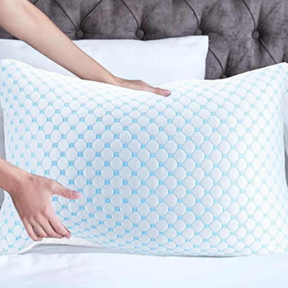 Cooling Pillows for Sleeping stander  Size pack  Staying  Cold All Night Supportive Gel Shredded memory Pillows for Hot Sleepers