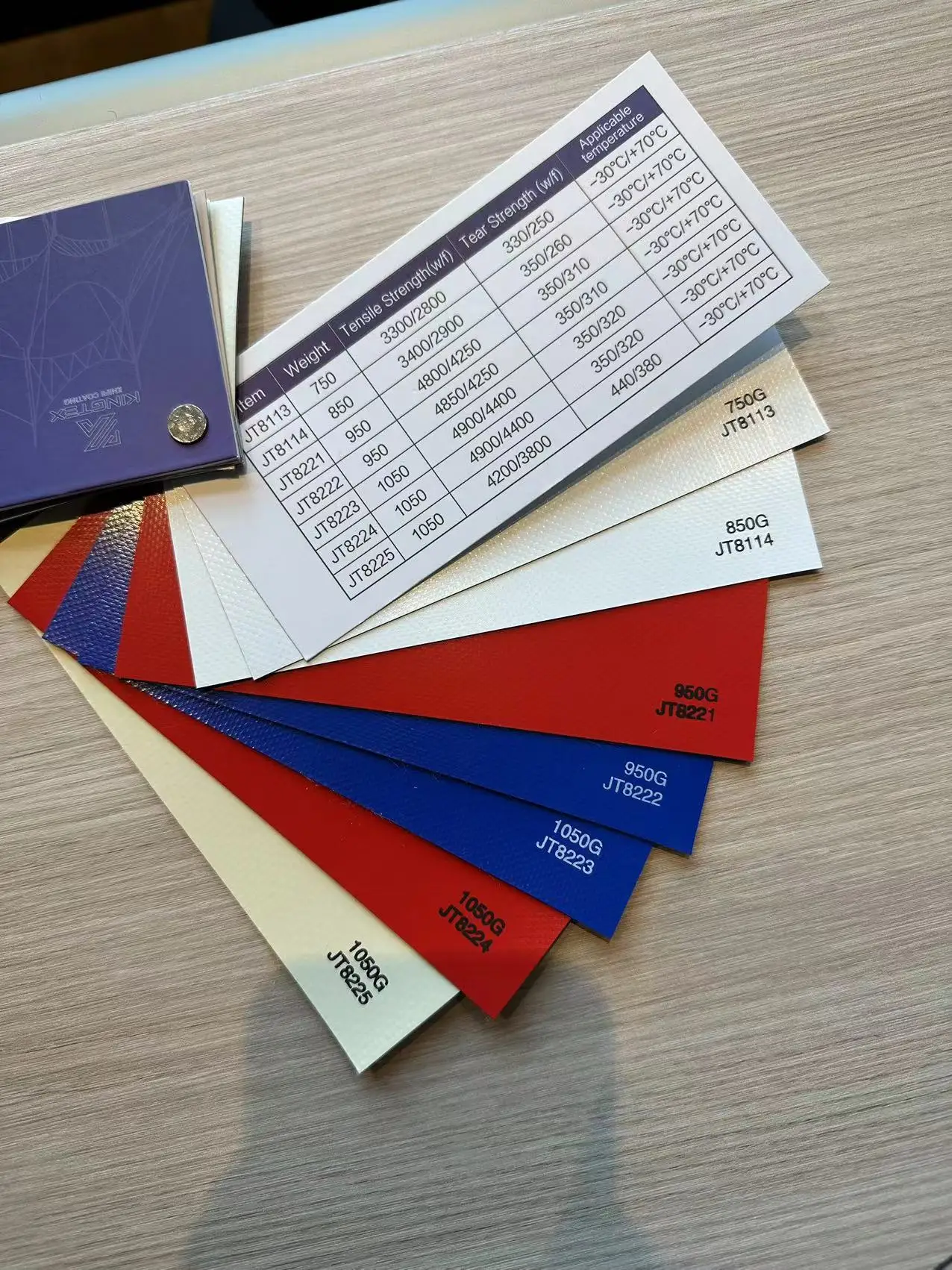 Kingtex оптовая продажа 100% полиэстер ПВХ ткань с покрытием из брезента для надувной лодки