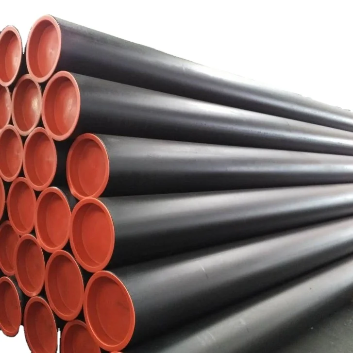 ASTM A53 Gr. B Ms erw горячекатаная углеродистая черная стальная труба размер 3/4 1 2 4 дюйма для нефтепровода и
