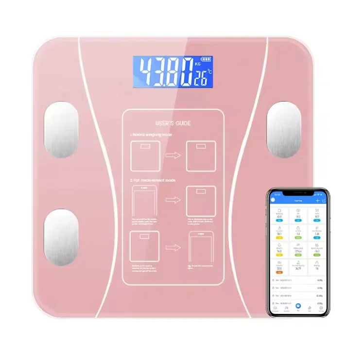 Умные весы для тела цифровые взвешивания 180 кг в режиме BMI bboby измерительные с приложением