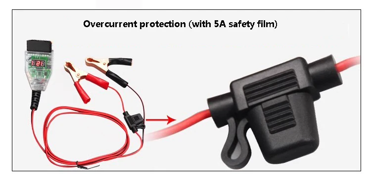 Auto Battery Replacing Tool  Computer Power-off Memory Device OBD for Car Diagnostic & Connectors