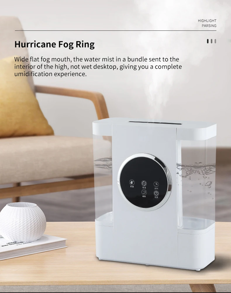 Factory-outlet OEM/ODM Hot Selling 3L Remote Control Super Quiet Ultrasonic Humidifier